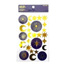 Paquete de stickers | 2 hojas | Colección Constelaciones