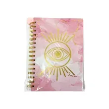 Cuaderno profesional con diseño ojo | 96 hojas rayadas