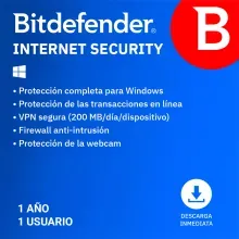 Antivirus Bitdefender Internet Security | Licencia Digital Descargable