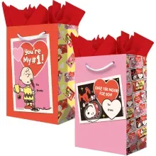 Bolsa de Regalo Mediana Peanuts de Barniz | San Valentín