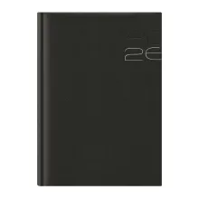 Agenda Diaria 2026 Fortec Flutuationi Negro Mate