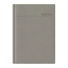 Agenda Diaria 2026 Fortec Bard Gris Claro