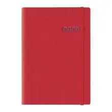 Agenda Diaria 2026 Fortec Chiusa Roja