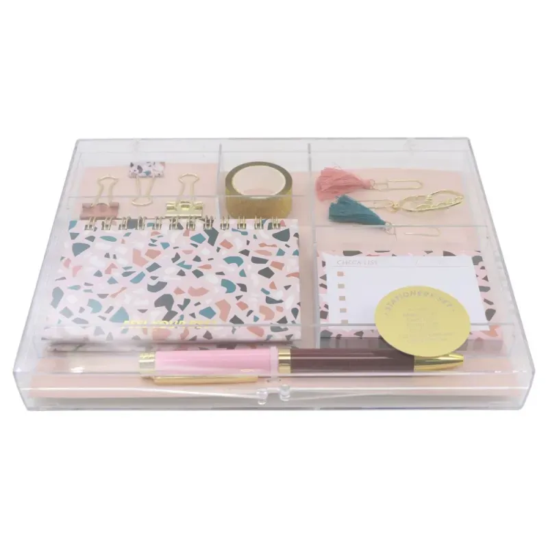 set_oficina_stuk_rose_gold_10_piezas