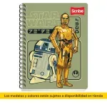 cuaderno_scribe_star_wars_cuadro_5_mm_90_hojas_doble_espiral