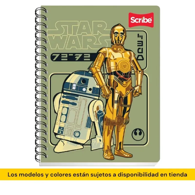 cuaderno_scribe_star_wars_cuadro_5_mm_90_hojas_doble_espiral