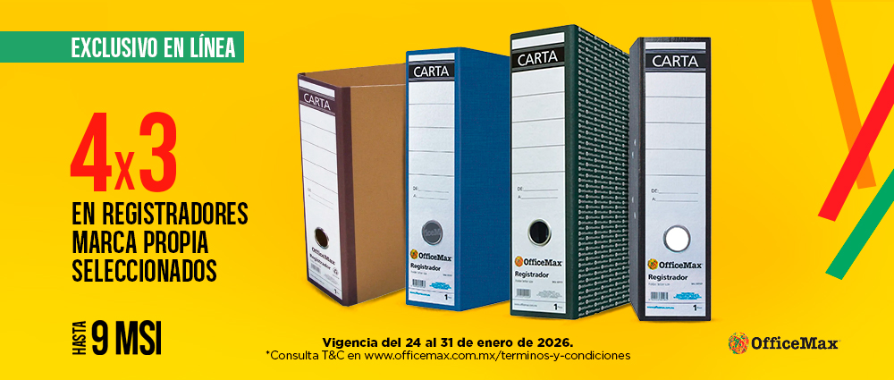 Registradores OfficeMax