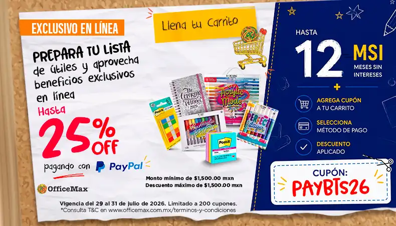 Cupón PAYBTS2026