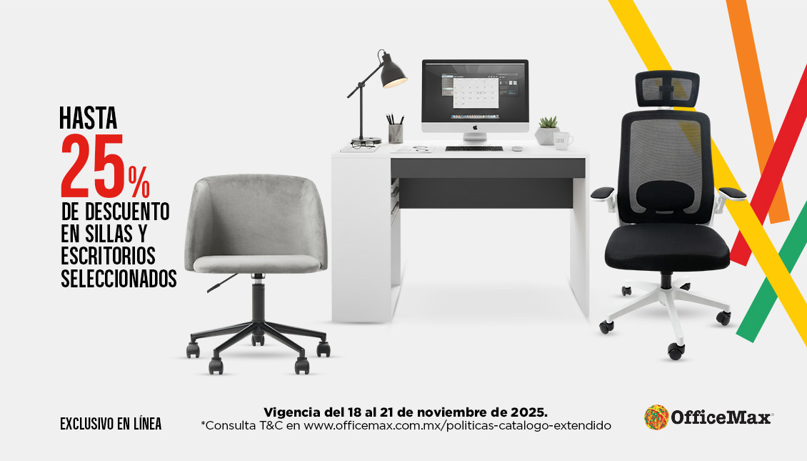 SILLAS Y ESCRITORIOS OFFICEMAX