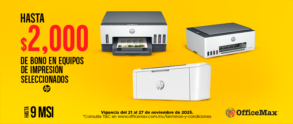 IMPRESORAS HP OFFICEMAX
