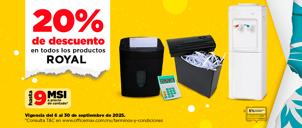 CALCULADORAS, DISPENSADORES Y TRITURADORES